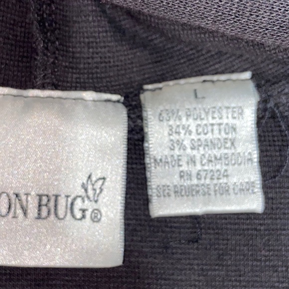 Vintage‎ Fashion Bug Black hoodie lightweight jacket - Picture 12 of 15